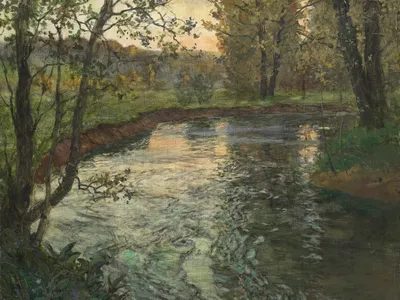 The Brook,&nbsp;Frits Thaulow, 1875/1906