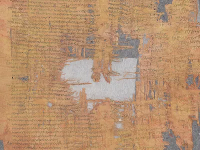 The papyrus dates back to between 129 and 132 C.E.