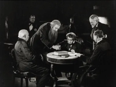 In the film, Lincoln agonizes over signing an execution warrant for a deserter.