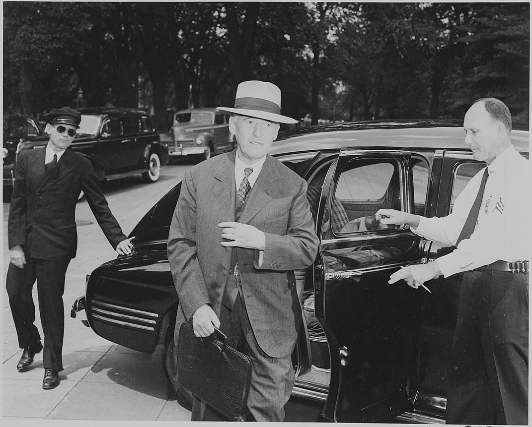 A 1945 photo of Henry L. Stimson, who served as secretary of state under Herbert Hoover