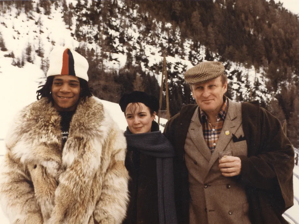 Jean Michel-Basquiat, Brook Bartlett and Bruno Bischofberger