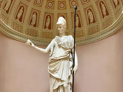 The statue of Athena had been housed in William Weddell&#39;s estate in England since the 1700s.