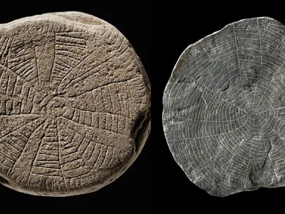 Researchers discovered 614 stone plaques and fragments at Vasag&aring;rd West, an archaeological site on the Danish island of Bornholm.