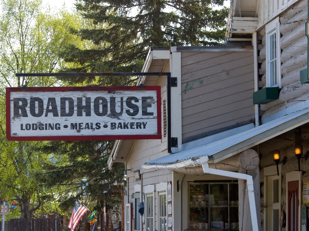 Talkeetna Roadhouse sign
