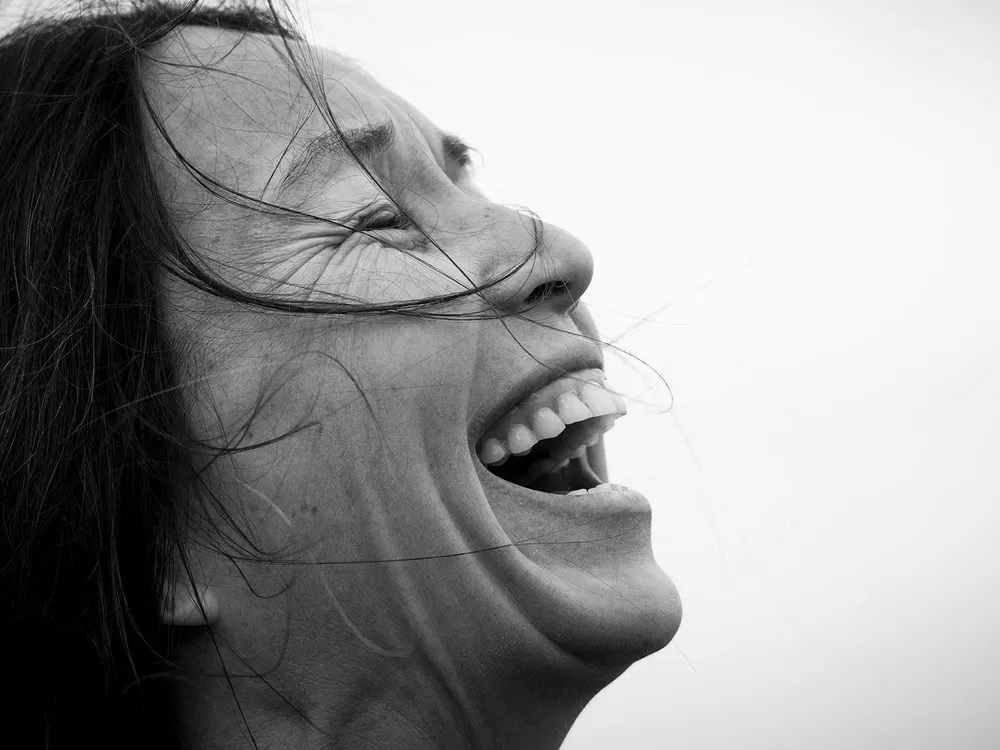 Woman Laughing