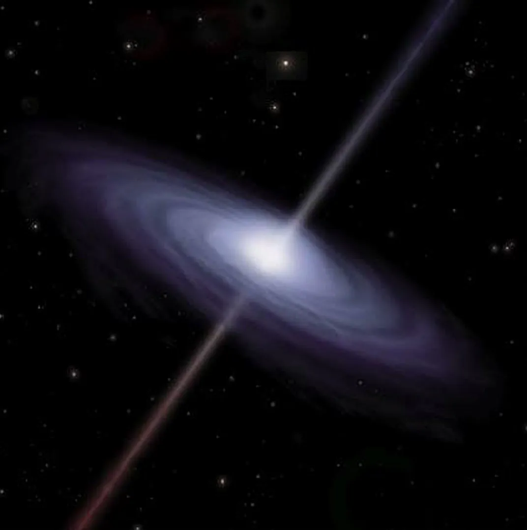 Black hole artist's concept