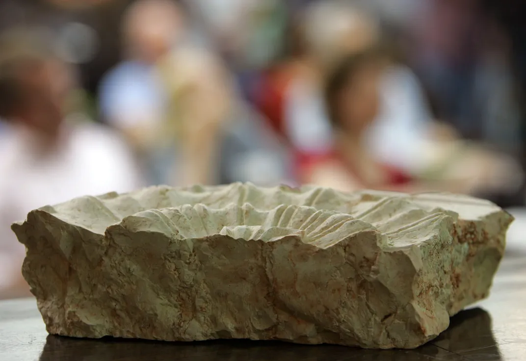 Herod's sarcophagus fragment