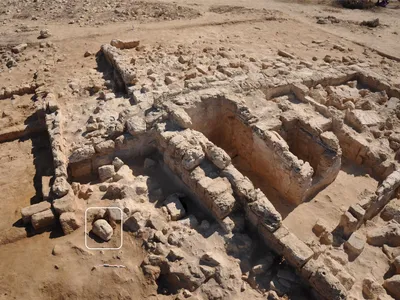 The marble head dates&nbsp;to Egypt&#39;s Ptolemaic period (305 to 30 B.C.E.), but it was found&nbsp;in a seventh-century C.E. house.