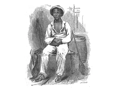 A sketch of Solomon Northup from his memoir,&nbsp;Twelve Years a Slave