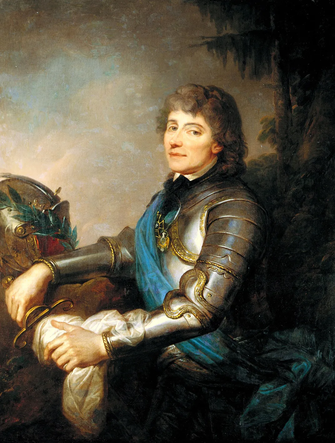 Tadeusz Kościuszko, a Polish engineer who helped the Americans win the Battle of Saratoga