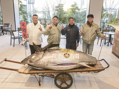 The Onodera Group,&nbsp;a Michelin-starred Japanese sushi restaurant chain, placed the winning bid for the massive fish.