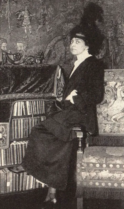 Greene poses for a Time magazine portrait in 1915.