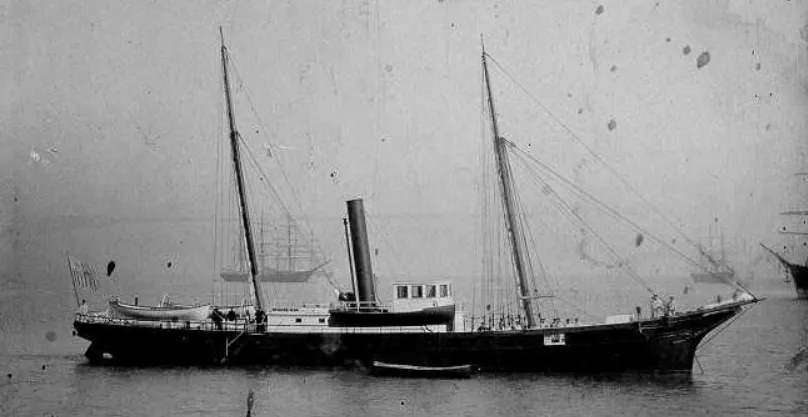 The Oliver Wolcott, the ship that rescued survivor Neil Henley